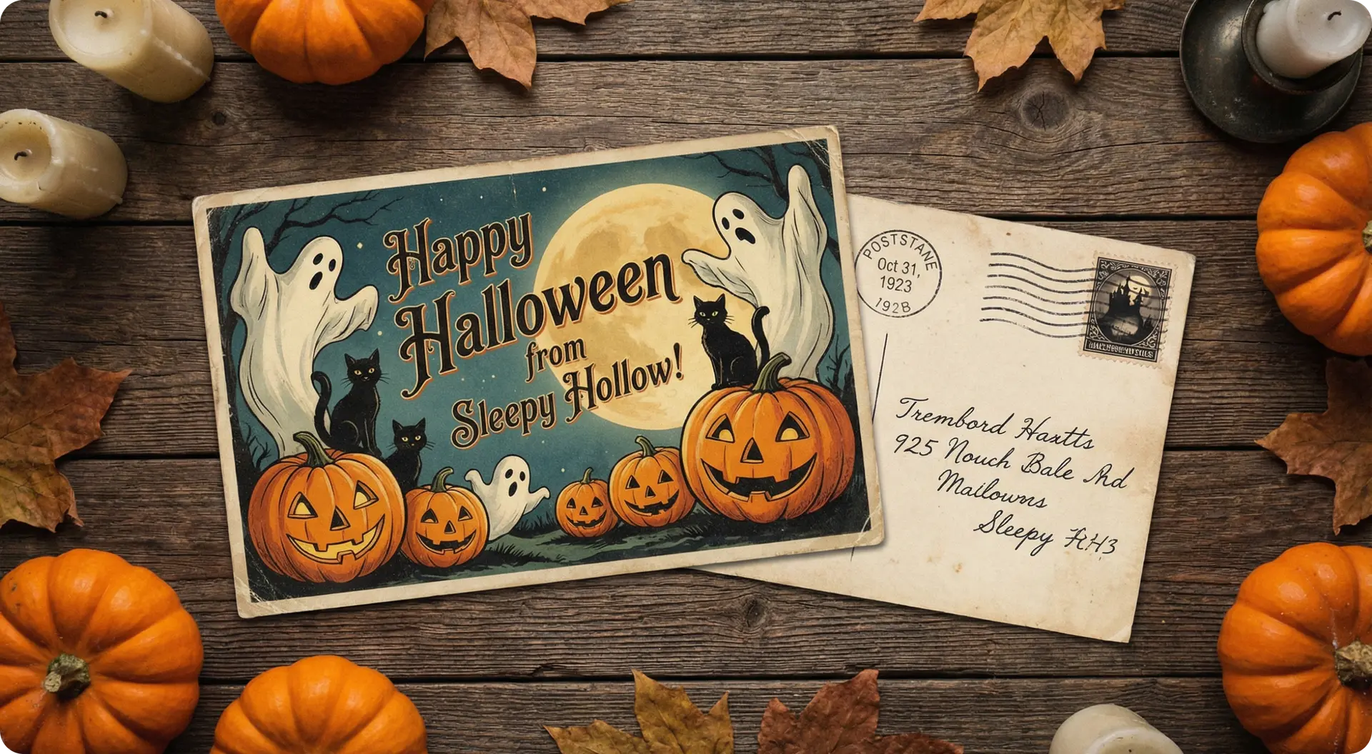 Postcards Style and Layout