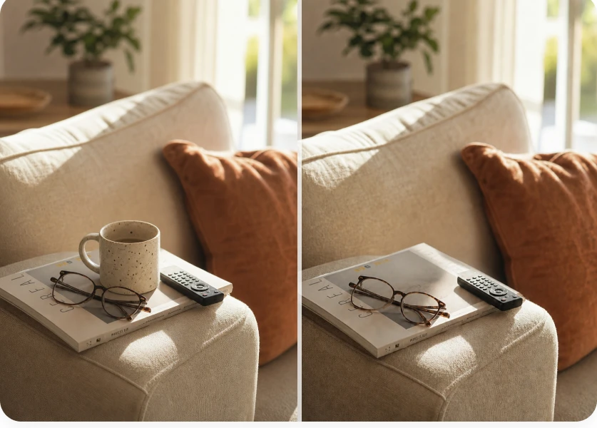 AI Object Remover before and after example 14