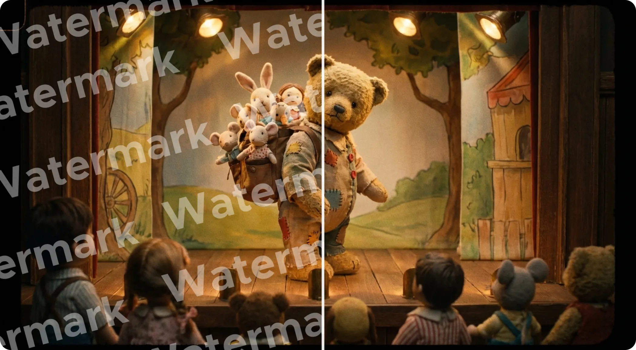 High-quality image watermark removal with preserved texture and edges