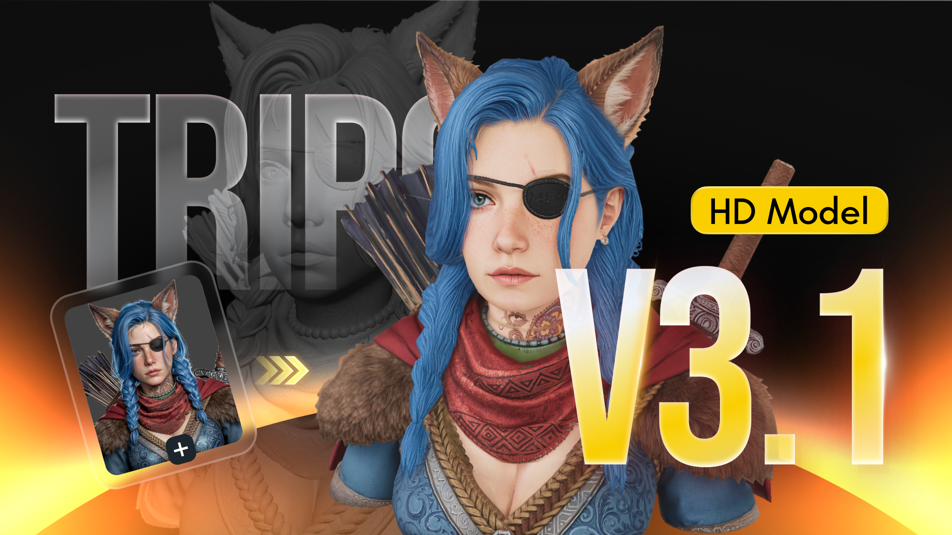 HD 3.1 for High-Detail 3D Generation